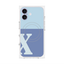 プレミアムパネル with MagSafe［ オリジナル - initial two tone - X blue ］