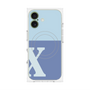 プレミアムパネル with MagSafe［ オリジナル - initial two tone - X blue ］