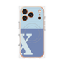 プレミアムパネル with MagSafe［ オリジナル - initial two tone - X blue ］
