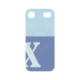 プレミアムパネル with MagSafe［ オリジナル - initial two tone - X blue ］