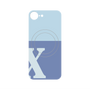 プレミアムパネル with MagSafe［ オリジナル - initial two tone - X blue ］