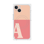 プレミアムパネル with MagSafe［ オリジナル - initial two tone - A pink ］