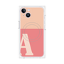 プレミアムパネル with MagSafe［ オリジナル - initial two tone - A pink ］