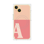 プレミアムパネル with MagSafe［ オリジナル - initial two tone - A pink ］