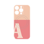 プレミアムパネル with MagSafe［ オリジナル - initial two tone - A pink ］