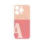 プレミアムパネル with MagSafe［ オリジナル - initial two tone - A pink ］