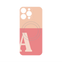プレミアムパネル with MagSafe［ オリジナル - initial two tone - A pink ］