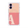 プレミアムパネル with MagSafe［ オリジナル - initial two tone - A pink ］