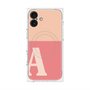 プレミアムパネル with MagSafe［ オリジナル - initial two tone - A pink ］