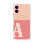 プレミアムパネル with MagSafe［ オリジナル - initial two tone - A pink ］