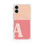 プレミアムパネル with MagSafe［ オリジナル - initial two tone - A pink ］