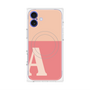 プレミアムパネル with MagSafe［ オリジナル - initial two tone - A pink ］
