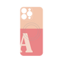 プレミアムパネル with MagSafe［ オリジナル - initial two tone - A pink ］