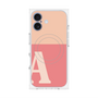 プレミアムパネル with MagSafe［ オリジナル - initial two tone - A pink ］