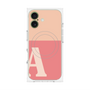プレミアムパネル with MagSafe［ オリジナル - initial two tone - A pink ］
