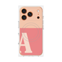 プレミアムパネル with MagSafe［ オリジナル - initial two tone - A pink ］