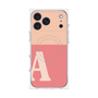 プレミアムパネル with MagSafe［ オリジナル - initial two tone - A pink ］