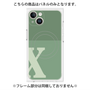 プレミアムパネル with MagSafe［ オリジナル - initial two tone - X green ］
