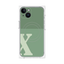 プレミアムパネル with MagSafe［ オリジナル - initial two tone - X green ］