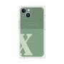 プレミアムパネル with MagSafe［ オリジナル - initial two tone - X green ］