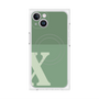 プレミアムパネル with MagSafe［ オリジナル - initial two tone - X green ］