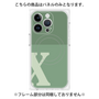 プレミアムパネル with MagSafe［ オリジナル - initial two tone - X green ］