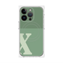 プレミアムパネル with MagSafe［ オリジナル - initial two tone - X green ］