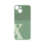 プレミアムパネル with MagSafe［ オリジナル - initial two tone - X green ］