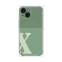 プレミアムパネル with MagSafe［ オリジナル - initial two tone - X green ］