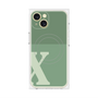 プレミアムパネル with MagSafe［ オリジナル - initial two tone - X green ］