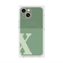 プレミアムパネル with MagSafe［ オリジナル - initial two tone - X green ］