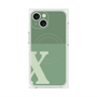 プレミアムパネル with MagSafe［ オリジナル - initial two tone - X green ］