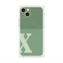 プレミアムパネル with MagSafe［ オリジナル - initial two tone - X green ］