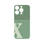 プレミアムパネル with MagSafe［ オリジナル - initial two tone - X green ］