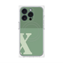 プレミアムパネル with MagSafe［ オリジナル - initial two tone - X green ］