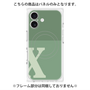 プレミアムパネル with MagSafe［ オリジナル - initial two tone - X green ］