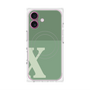 プレミアムパネル with MagSafe［ オリジナル - initial two tone - X green ］
