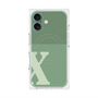 プレミアムパネル with MagSafe［ オリジナル - initial two tone - X green ］