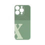 プレミアムパネル with MagSafe［ オリジナル - initial two tone - X green ］