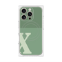 プレミアムパネル with MagSafe［ オリジナル - initial two tone - X green ］