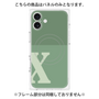 プレミアムパネル with MagSafe［ オリジナル - initial two tone - X green ］