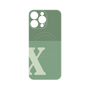 プレミアムパネル with MagSafe［ オリジナル - initial two tone - X green ］