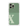 プレミアムパネル with MagSafe［ オリジナル - initial two tone - X green ］