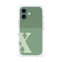 プレミアムパネル with MagSafe［ オリジナル - initial two tone - X green ］