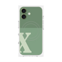 プレミアムパネル with MagSafe［ オリジナル - initial two tone - X green ］