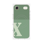 プレミアムパネル with MagSafe［ オリジナル - initial two tone - X green ］