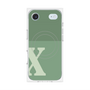 プレミアムパネル with MagSafe［ オリジナル - initial two tone - X green ］