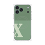 プレミアムパネル with MagSafe［ オリジナル - initial two tone - X green ］