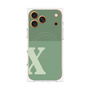 プレミアムパネル with MagSafe［ オリジナル - initial two tone - X green ］