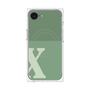 プレミアムパネル with MagSafe［ オリジナル - initial two tone - X green ］